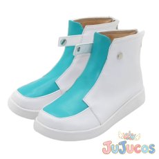 画像3: VTuber　叶　かなえ　パーカー×オーバーオール　コスプレ靴　バーチャルYouTuber　コスプレブーツ　JUJUcosplay (3)