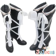 画像1: 佐伯ミリア　コスプレ靴　魔法少女ノ魔女裁判　コスプレブーツ　JUJUcosplay (1)
