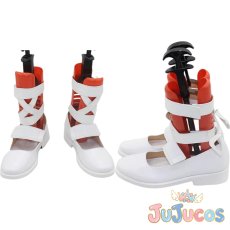 画像1: 氷上メルル　コスプレ靴　魔法少女ノ魔女裁判　コスプレブーツ　JUJUcosplay (1)