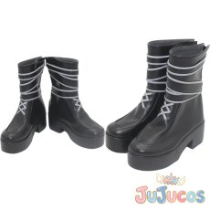 画像1: 月代ユキ　コスプレ靴　魔法少女ノ魔女裁判　コスプレブーツ　JUJUcosplay (1)