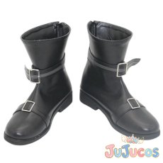 画像2: 黒部ナノカ　コスプレ靴　魔法少女ノ魔女裁判　コスプレブーツ　JUJUcosplay (2)