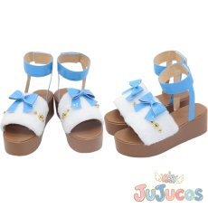 画像1: 珠洲島有栖　デイドリーム・エンジェルズ　コスプレ靴　オンゲキ　コスプレブーツ　JUJUcosplay (1)