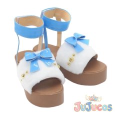 画像4: 珠洲島有栖　デイドリーム・エンジェルズ　コスプレ靴　オンゲキ　コスプレブーツ　JUJUcosplay (4)