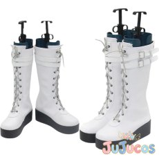 画像1: Vtuber　さくらみこ　miComet　コスプレ靴　バーチャルYouTuber　コスプレブーツ　JUJUcosplay (1)