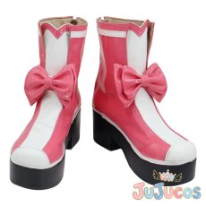 画像2: 日奈森あむ　サンリオコラボ　コスプレ靴　しゅごキャラ!　コスプレブーツ　JUJUcosplay (2)