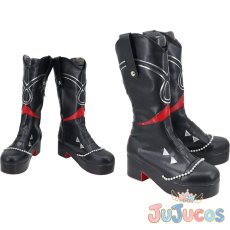 画像1: あんスタ　日々樹渉　クロススカウト・荒地の翅　コスプレ靴　あんさんぶるスターズ！　コスプレブーツ　JUJUcosplay (1)