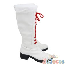 画像3: 天王寺璃奈　キャロルの響く聖なる夜　コスプレ靴　ラブライブ！虹ヶ咲学園スクールアイドル同好会　コスプレブーツ　JUJUcosplay (3)