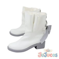 画像4: 天王寺璃奈　コスプレ靴　ラブライブ！虹ヶ咲学園スクールアイドル同好会　コスプレブーツ　JUJUcosplay (4)