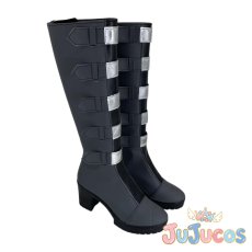 画像3: VTuber　夜乃くろむ　初期　コスプレ靴　バーチャルYouTuber　コスプレブーツ　JUJUcosplay (3)