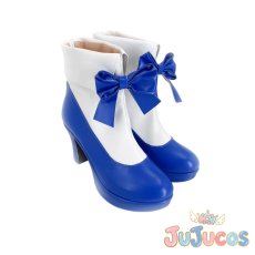 画像3: VTuber　立伝都々　夏服　コスプレ靴　バーチャルYouTuber　コスプレブーツ　JUJUcosplay (3)