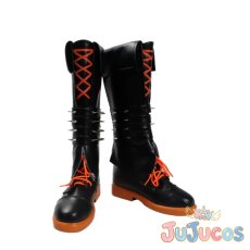 画像2: 東雲彰人　FLAME OF ENDEAVOR　炎の継承　コスプレ靴　プロジェクトセカイ カラフルステージ！ feat. 初音ミク　コスプレブーツ　JUJUcosplay (2)