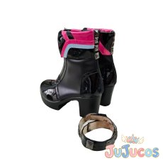 画像4: イヴォンヌ　コスプレ靴　アークナイツ　コスプレブーツ　JUJUcosplay (4)