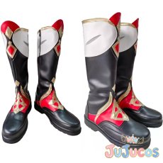 画像1: げんしん　ダリア　コスプレ靴　原神　コスプレブーツ　JUJUcosplay (1)