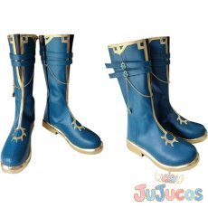 画像1: 患者　エミール　光への遡行　コスプレ靴　IdentityV 第五人格　コスプレブーツ　JUJUcosplay (1)