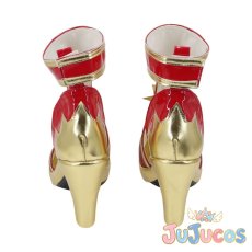 画像4: 紫吹蘭　スターサンセットコーデ　コスプレ靴　アイカツ!　コスプレブーツ　JUJUcosplay (4)