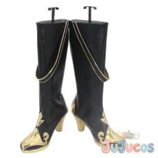 画像2: ルシア・誓焔　コスプレ靴　パニシング：グレイレイヴン　コスプレブーツ　JUJUcosplay (2)