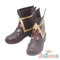 画像3: リンネア　コスプレ靴　原神(げんしん)　コスプレブーツ　JUJUcosplay (3)
