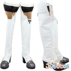 画像1: イングリッド　コスプレ靴　勝利の女神：NIKKE　コスプレブーツ　JUJUcosplay (1)