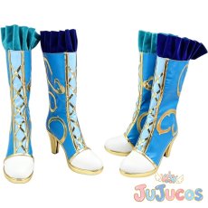 画像1: 騎咲レイ　コスプレ靴　アイカツスターズ!　コスプレブーツ　JUJUcosplay (1)