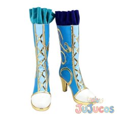 画像2: 騎咲レイ　コスプレ靴　アイカツスターズ!　コスプレブーツ　JUJUcosplay (2)
