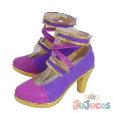 画像3: 紫吹蘭　ロイヤルバタフライ　コスプレ靴　アイカツ！　コスプレブーツ　JUJUcosplay (3)