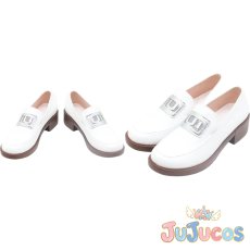 画像1: レオナ・キングスカラー　Leona Kingscholar　ラ・ボンボニエール　コスプレ靴　ツイステッドワンダーランド　コスプレブーツ　JUJUcosplay (1)