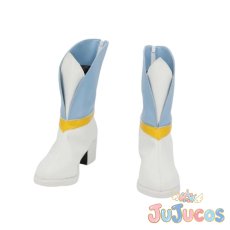 画像2: 菱川六花　キュアダイヤモンド　コスプレ靴　ドキドキ!プリキュア　コスプレブーツ　JUJUcosplay (2)