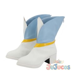 画像3: 菱川六花　キュアダイヤモンド　コスプレ靴　ドキドキ!プリキュア　コスプレブーツ　JUJUcosplay (3)