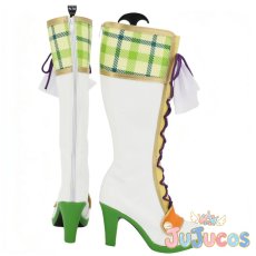 画像5: 栗栖ここね　アイカツ！フォトonステージ！！　コスプレ靴　アイカツ!　コスプレブーツ　JUJUcosplay (5)