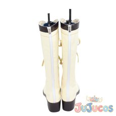 画像4: 最終話　源さくら　二階堂サキ　水野愛　紺野純子　ゆうぎり　星川リリィ　コスプレ靴　ゾンビランドサガLIVE〜フランシュシュみんなでおらぼう！〜　コスプレブーツ　JUJUcosplay (4)