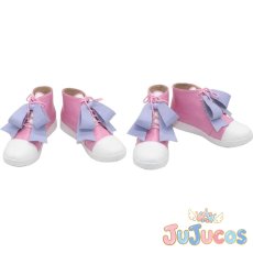 画像1: 小春六花　コスプレ靴　VOICEPEAK　コスプレブーツ　JUJUcosplay (1)