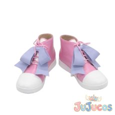 画像2: 小春六花　コスプレ靴　VOICEPEAK　コスプレブーツ　JUJUcosplay (2)