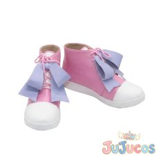 画像3: 小春六花　コスプレ靴　VOICEPEAK　コスプレブーツ　JUJUcosplay (3)