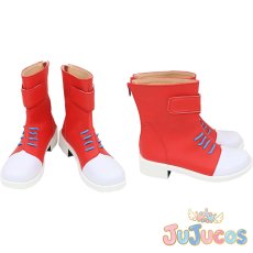 画像1: ギアッチョ　コスプレ靴　ジョジョの奇妙な冒険　コスプレブーツ　JUJUcosplay (1)