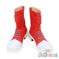 画像2: ギアッチョ　コスプレ靴　ジョジョの奇妙な冒険　コスプレブーツ　JUJUcosplay (2)