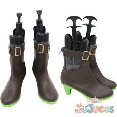 画像1: ARK NIGHTS　ケルシー　コスプレ靴　アークナイツ　コスプレブーツ　JUJUcosplay (1)