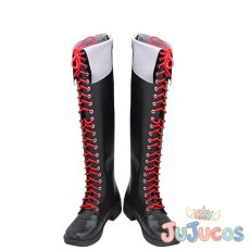 画像2: ソーン＝ユーリエフ チェシャ猫　コスプレ靴　#コンパス 戦闘摂理解析システム　コスプレブーツ　JUJUcosplay (2)