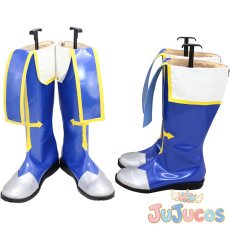 画像1: ジン=キサラギ　コスプレ靴　BLAZBLUE　コスプレブーツ　JUJUcosplay (1)