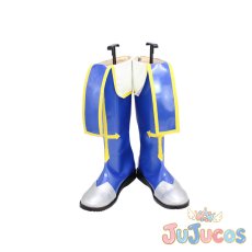 画像2: ジン=キサラギ　コスプレ靴　BLAZBLUE　コスプレブーツ　JUJUcosplay (2)