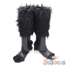 画像2: 鬼殺隊　嘴平伊之助　コスプレ靴　鬼滅の刃　コスプレブーツ　JUJUcosplay (2)