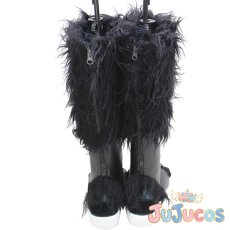 画像4: 鬼殺隊　嘴平伊之助　コスプレ靴　鬼滅の刃　コスプレブーツ　JUJUcosplay (4)