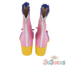 画像4: 姫石らき　コスプレ靴　アイカツオンパレード!　コスプレブーツ　JUJUcosplay (4)