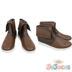 画像1: フェン　コスプレ靴　アークナイツ　コスプレブーツ　JUJUcosplay (1)