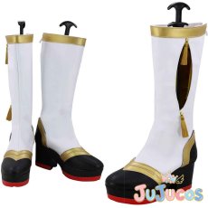 画像1: Aqours　お正月編2018　覚醒後　渡辺曜　高海千歌　国木田花丸　黒澤ダイヤ　黒澤ルビィ　津島善子　松浦果南　小原鞠莉　桜内梨子　コスプレ靴　ラブライブ！サンシャイン!!　コスプレブーツ　JUJUcosplay (1)