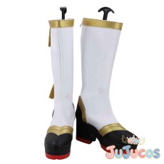 画像2: Aqours　お正月編2018　覚醒後　渡辺曜　高海千歌　国木田花丸　黒澤ダイヤ　黒澤ルビィ　津島善子　松浦果南　小原鞠莉　桜内梨子　コスプレ靴　ラブライブ！サンシャイン!!　コスプレブーツ　JUJUcosplay (2)