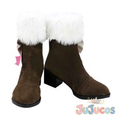 画像2: 小泉花陽　Snow halation　コスプレ靴　ラブライブ! School idol project　コスプレブーツ　JUJUcosplay (2)