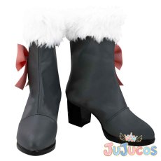 画像2: 小泉花陽　Snow halation　コスプレ靴　ラブライブ! School idol project　コスプレブーツ　JUJUcosplay (2)