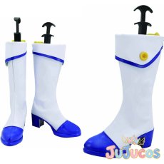 画像1: Aqours　黒澤ルビィ　初期　青空Jumping　Heart　覚醒後　コスプレ靴　ラブライブ！サンシャイン!!　コスプレブーツ　JUJUcosplay (1)