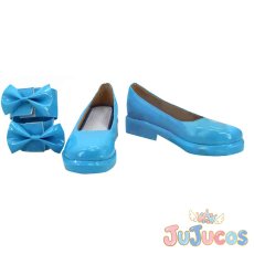 画像2: Aqours　桜内梨子　初期　君のこころは輝いているかい？　覚醒後　コスプレ靴　ラブライブ！サンシャイン!!　コスプレブーツ　JUJUcosplay (2)