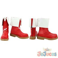 画像1: 小泉花陽　SUNNY DAY SONG　劇場版ラブライブ！映画BD特典編　コスプレ靴　ラブライブ! School idol project　コスプレブーツ　JUJUcosplay (1)